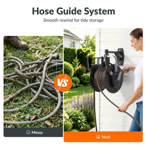 Swivel Wall Mounted Hose Reel