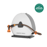 Ground-Mounted Retractable Hose Reel 5/8 inch Features