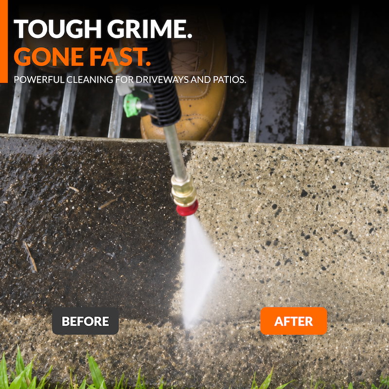 Giraffe Tools Pressure Washer Pro No More Tangled Hoses Features