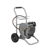 Garden Hose Reel Cart-2 Wheels-Metal-Heavy Duty