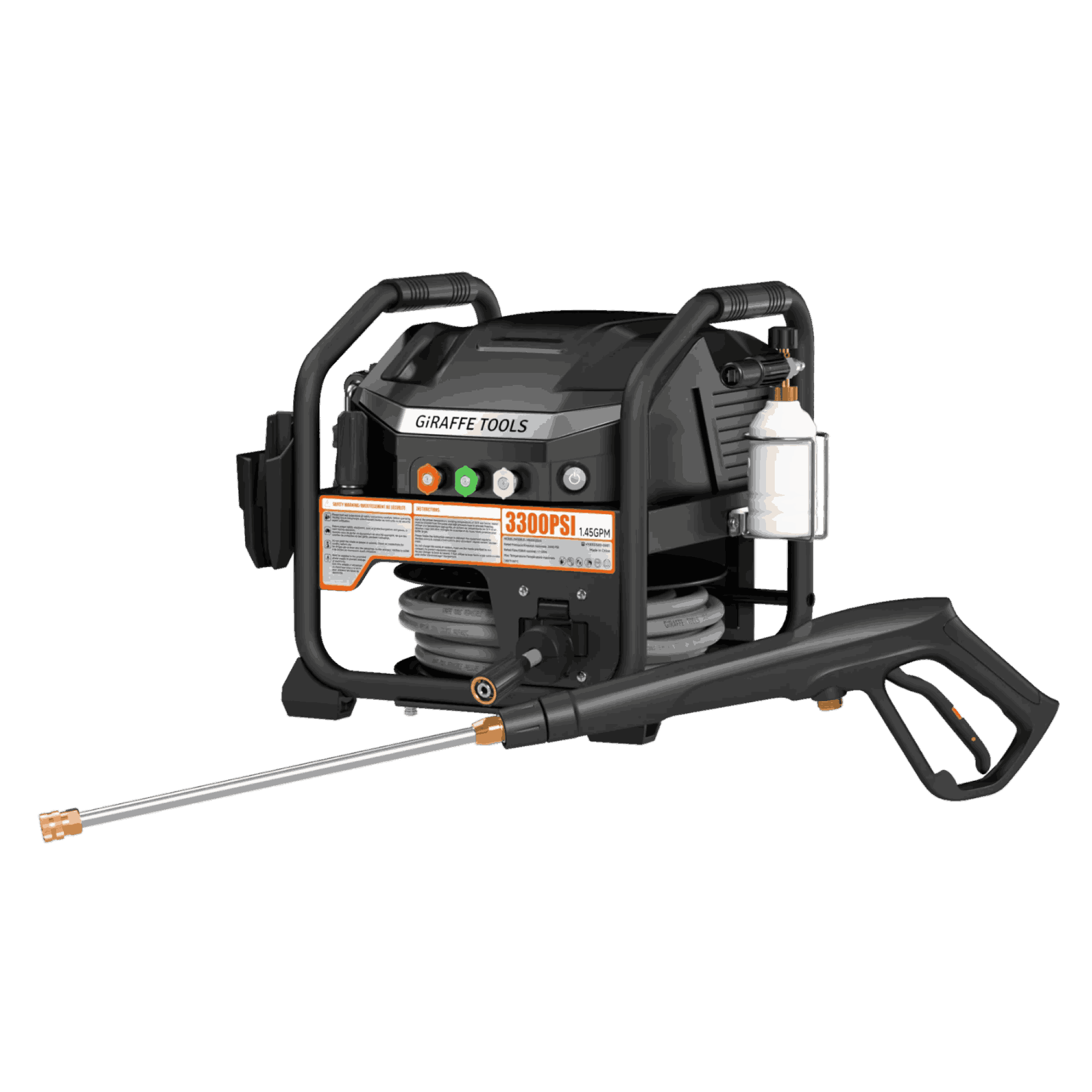 Giraffe Tools Pressure Washer Max Features