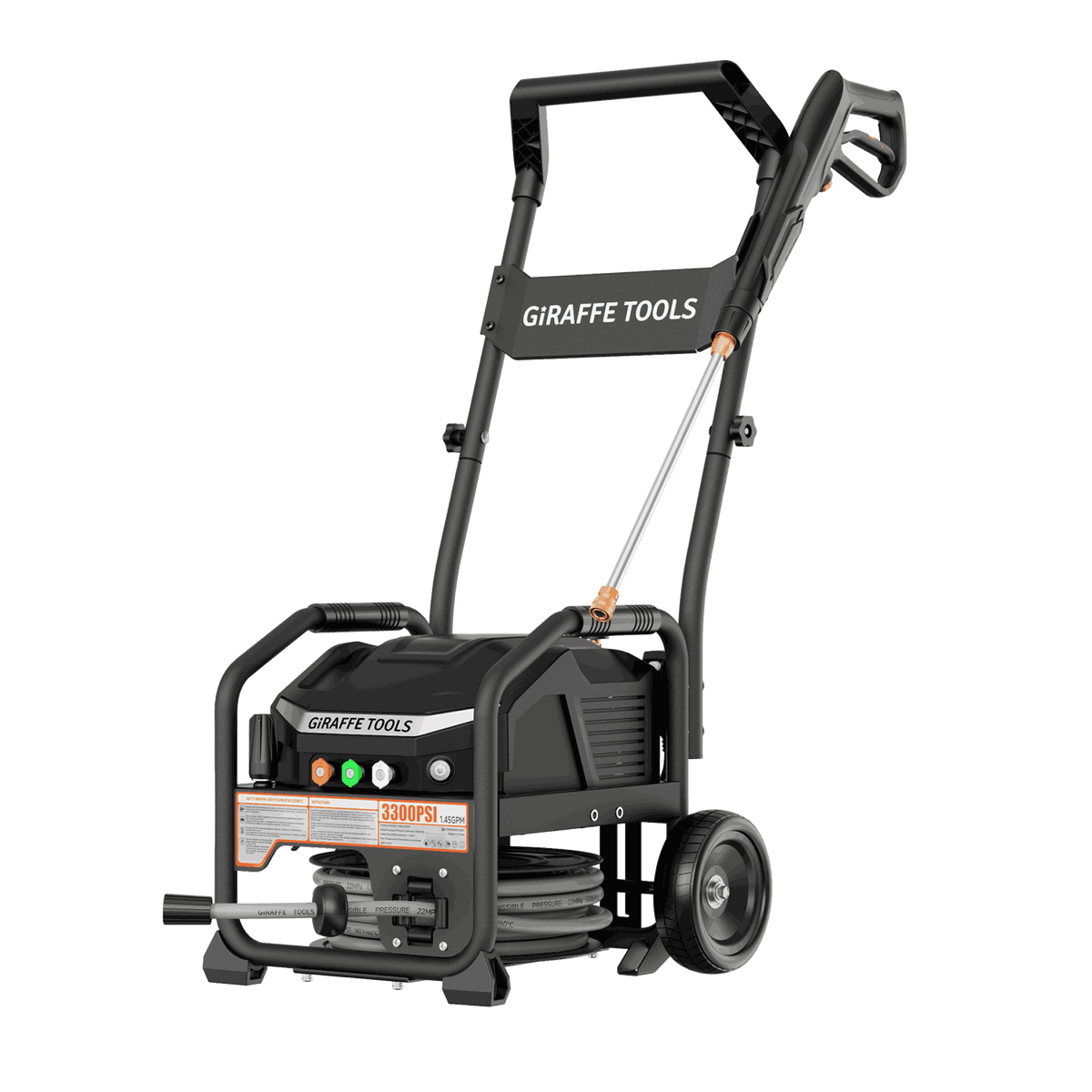 Giraffe Tools Pressure Washer Max With Cart Features