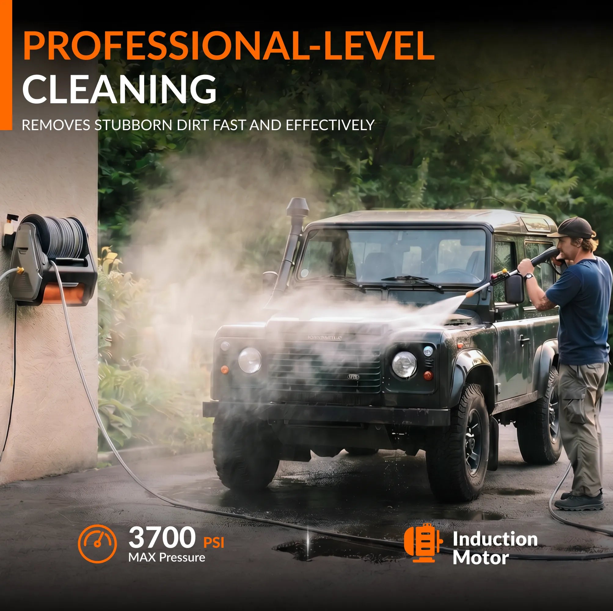 Giraffe Tools Pressure Washer Pro Professional-level Cleaning Features