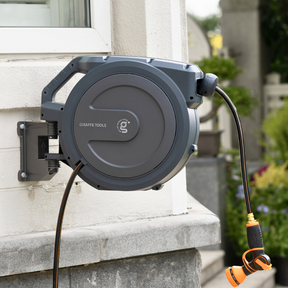 Retractable Garden Hose Reel-1/2in-100ft