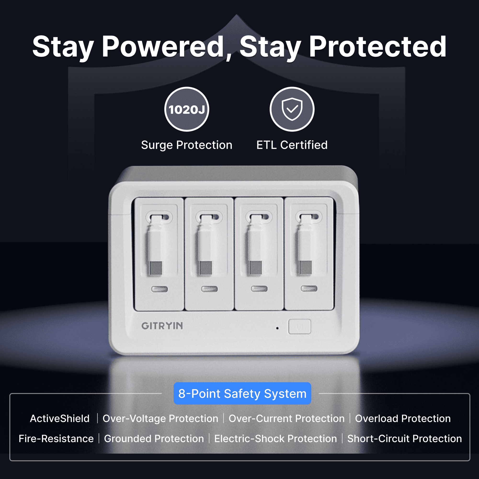 Gitryin Desktop Charging Station 12-in-1 Whine Features