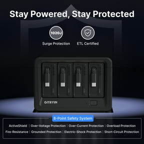 Gitryin Desktop Charging Station 12-in-1 (65W Combo)