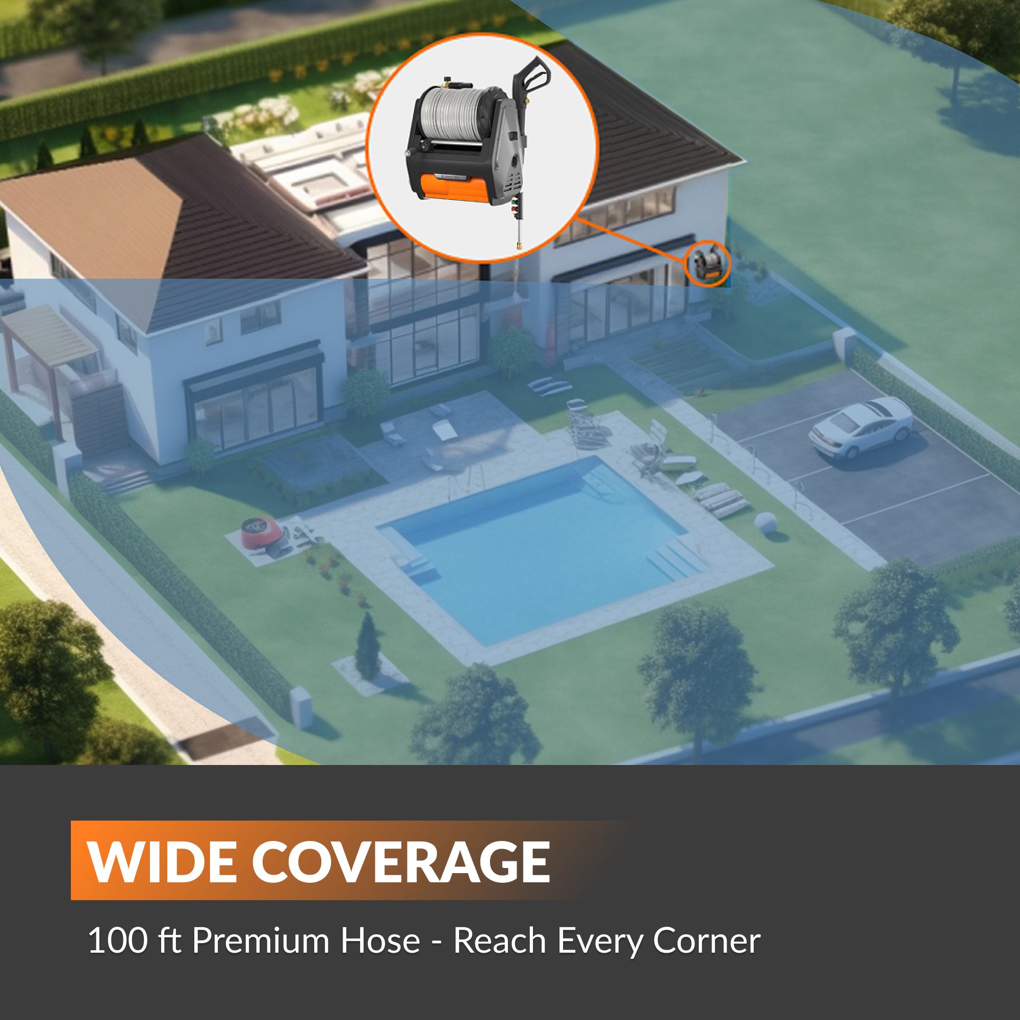 Grandfalls Pressure Washer PRO Features