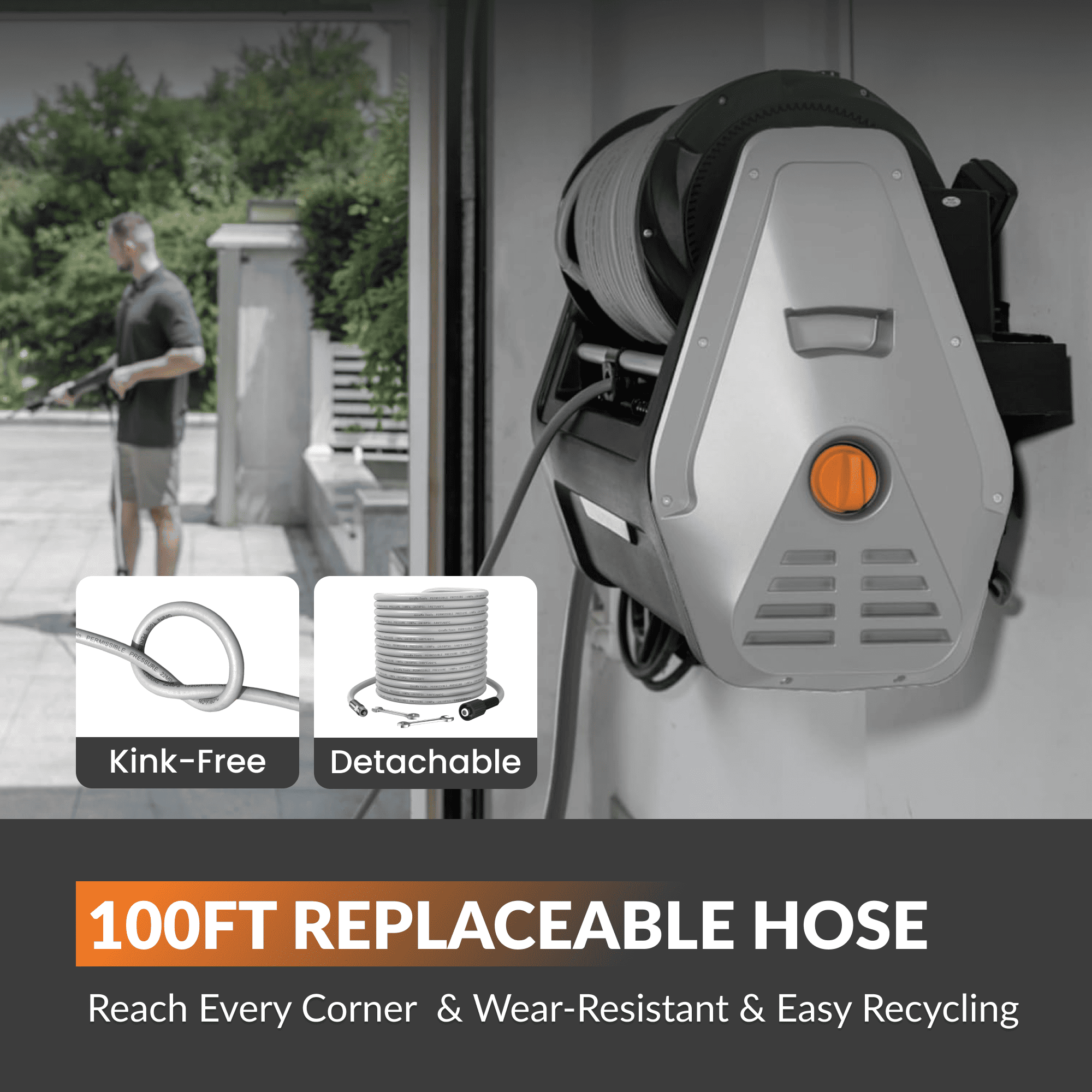 Grandfalls Pressure Washer Plus+ Features