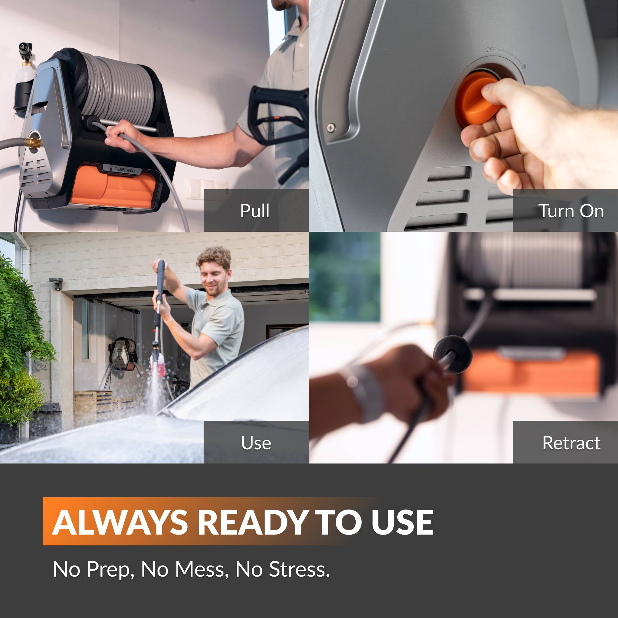 Grandfalls Pressure Washer PRO Features