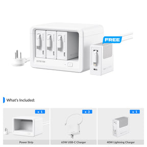Gitryin Desktop Charging Station 12-in-1 (65W Combo)