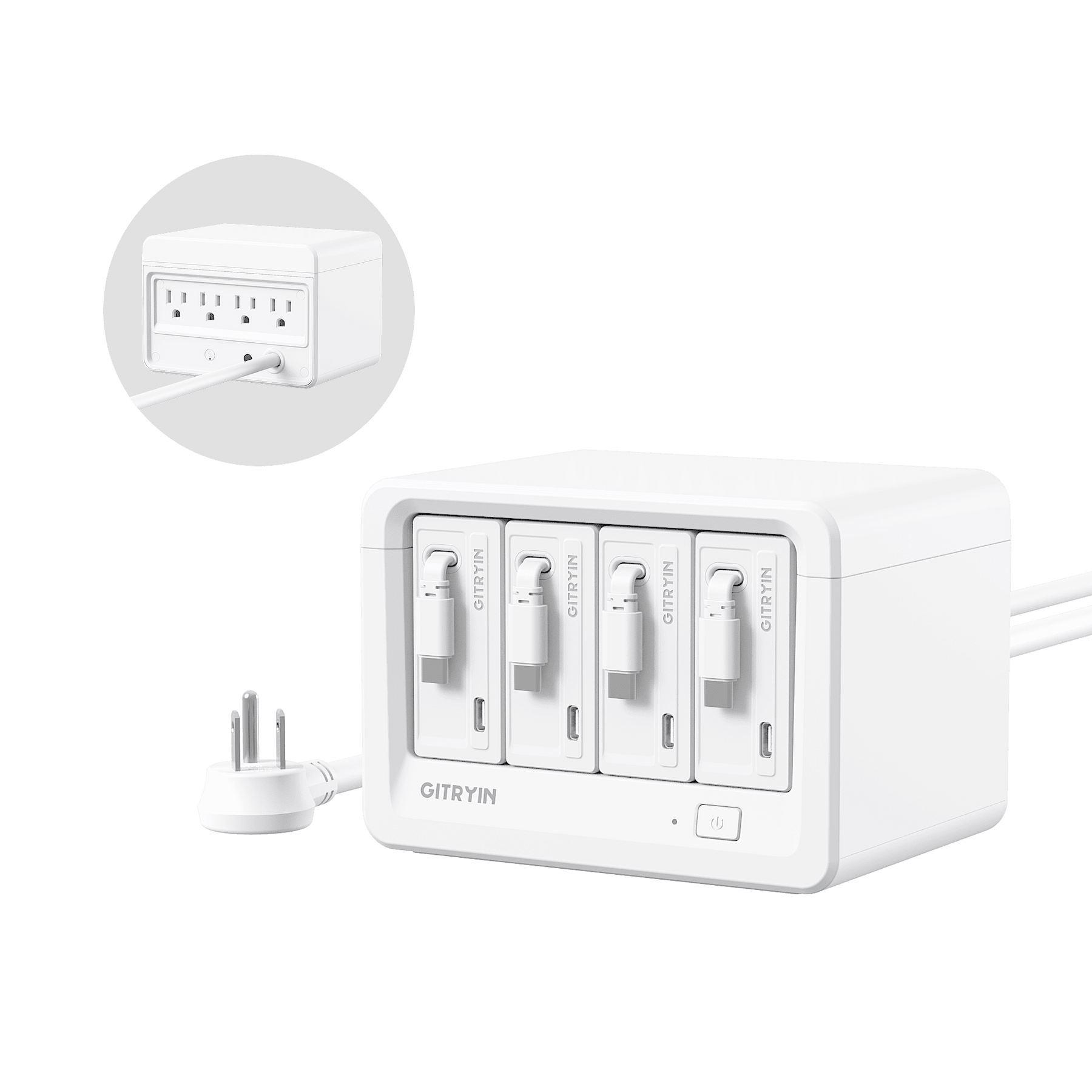 Gitryin Desktop Charging Station 12-in-1 (65W Combo)