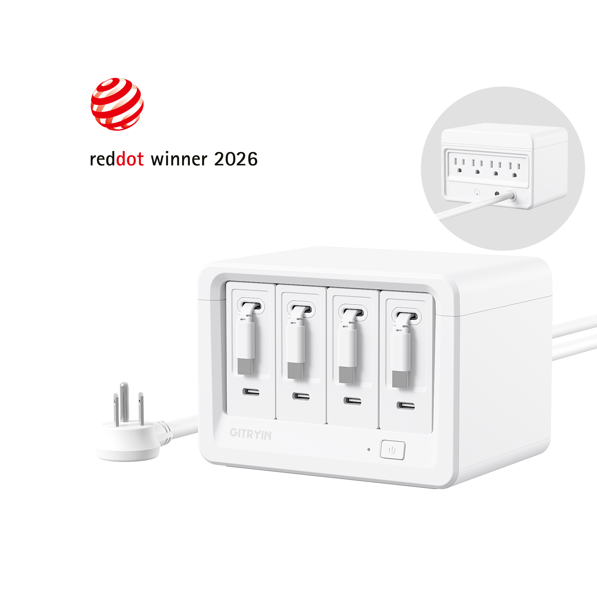 Gitryin Desktop Charging Station 12-in-1 Whine Features
