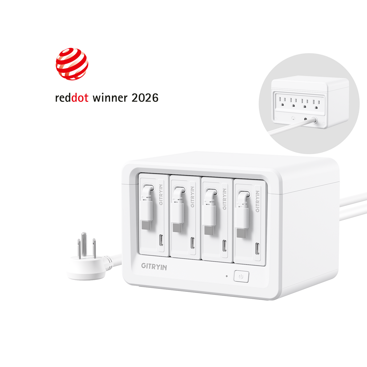 Gitryin Desktop Charging Station 12-in-1 (65W Combo)