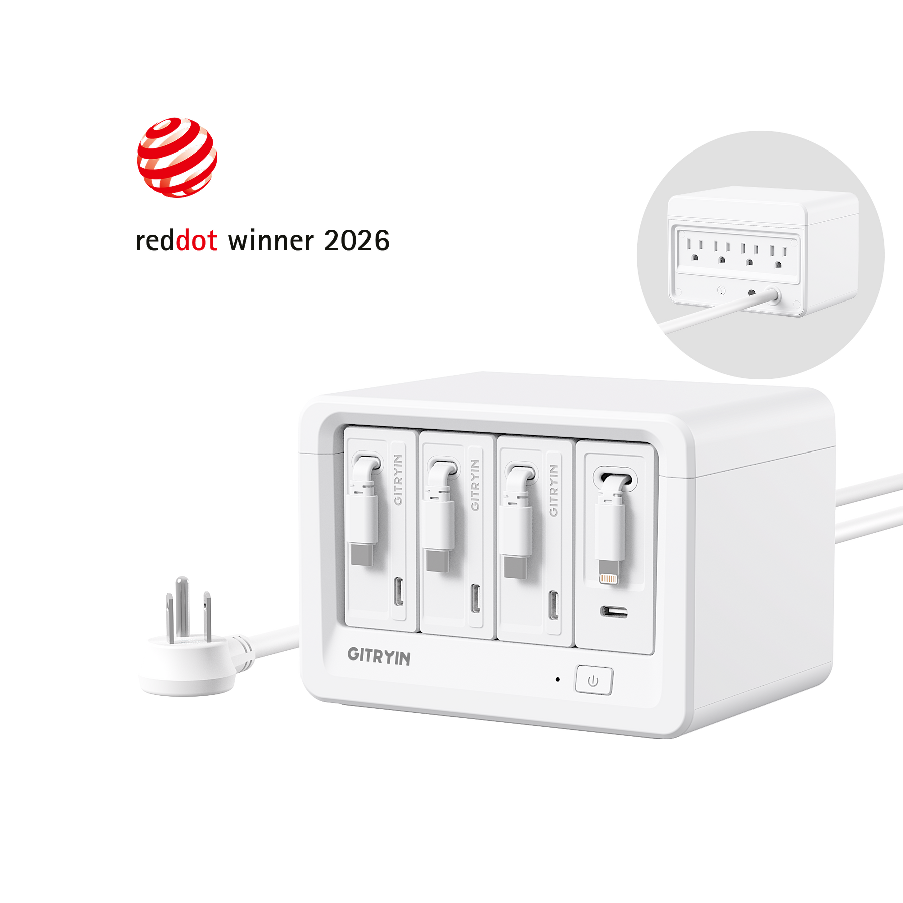 Gitryin Desktop Charging Station 12-in-1 (65W Combo)