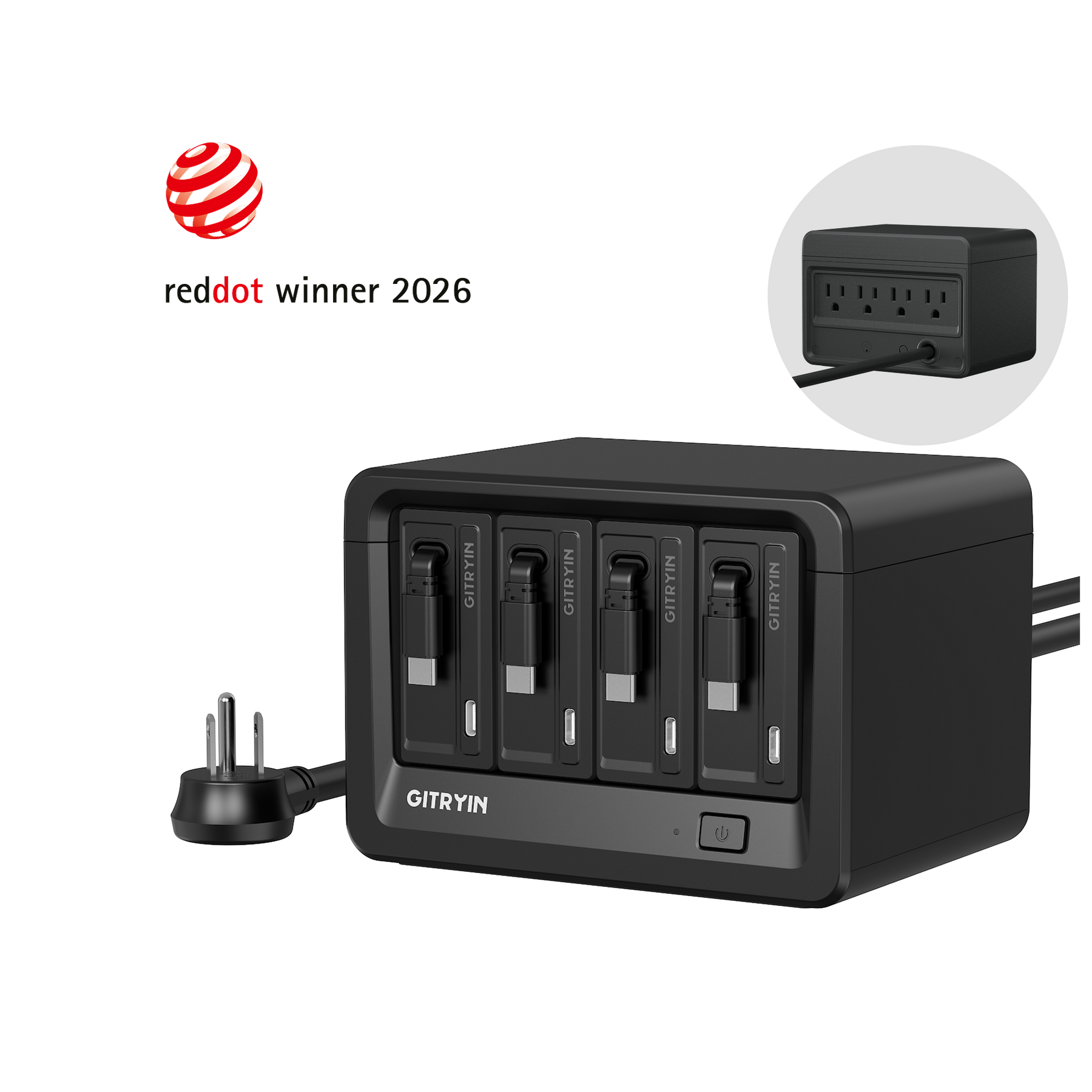 Gitryin Desktop Charging Station 12-in-1 (65W Combo)