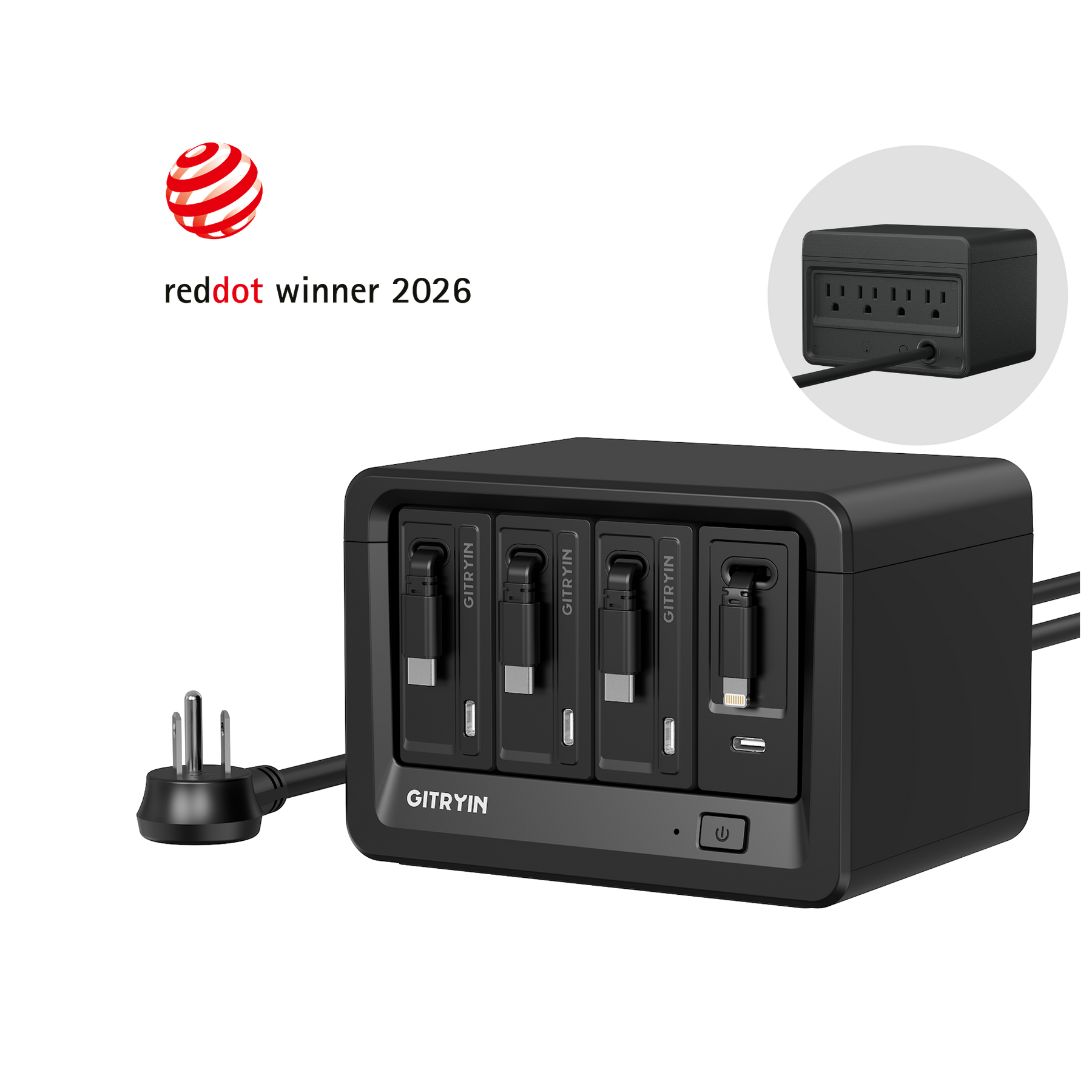 Gitryin Desktop Charging Station 12-in-1 (65W Combo)