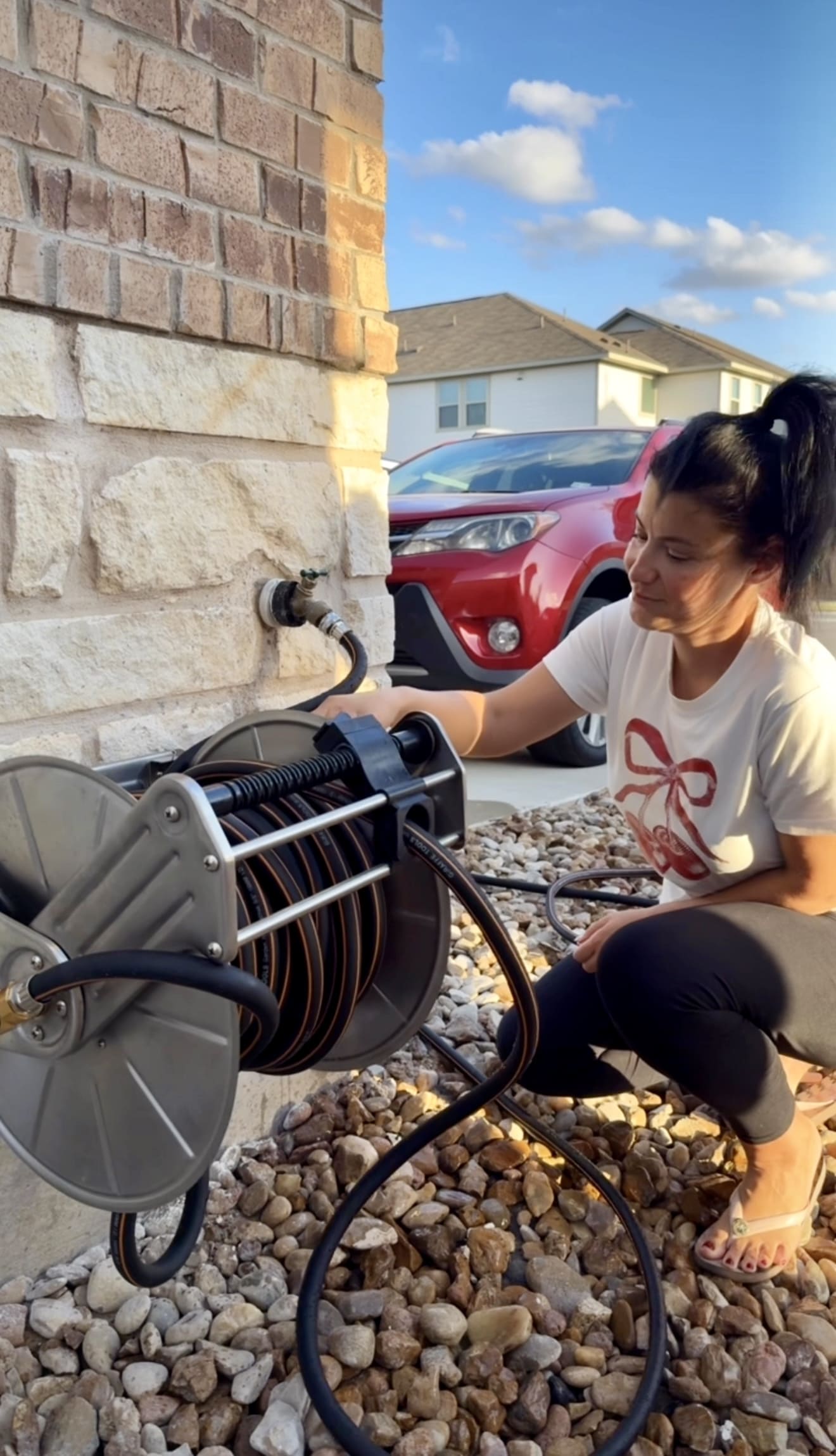 Giraffe Tools Wall Mounted Hose Reel