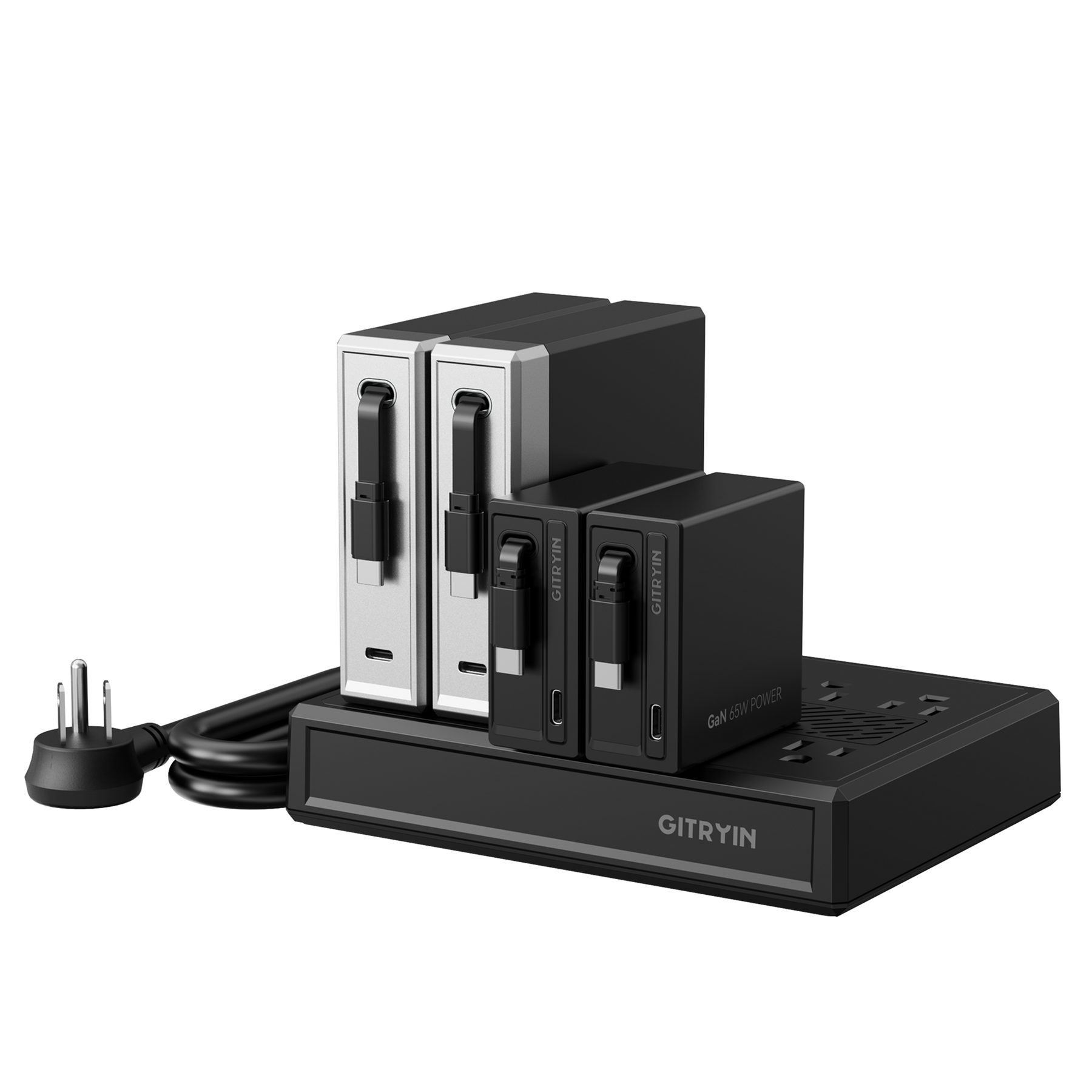 Gitryin Modular Charging Station with Smart Cooling Fan