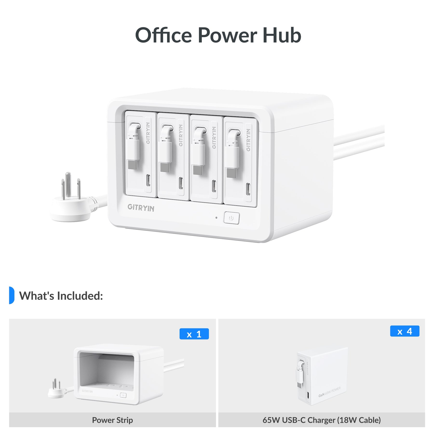 Gitryin Desktop Charging Station 12-in-1 (65W Combo) – Cyber Deal