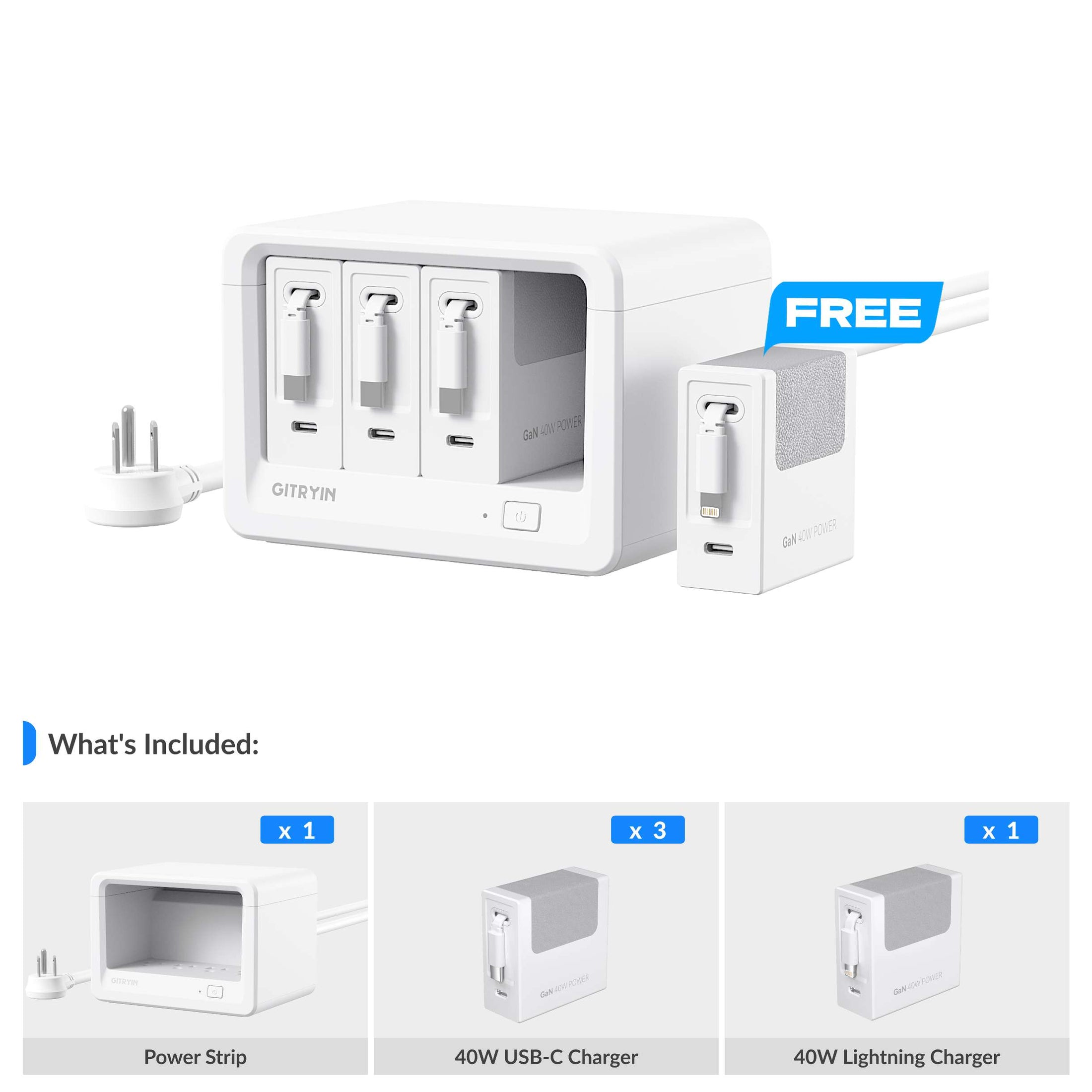 Gitryin Desktop Charging Station 12-in-1 Whine Features