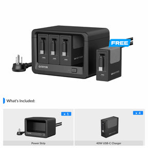 Gitryin Desktop Charging Station 12-in-1  (40W Combo)