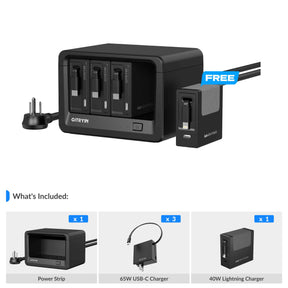 Gitryin Desktop Charging Station 12-in-1  (40W Combo)