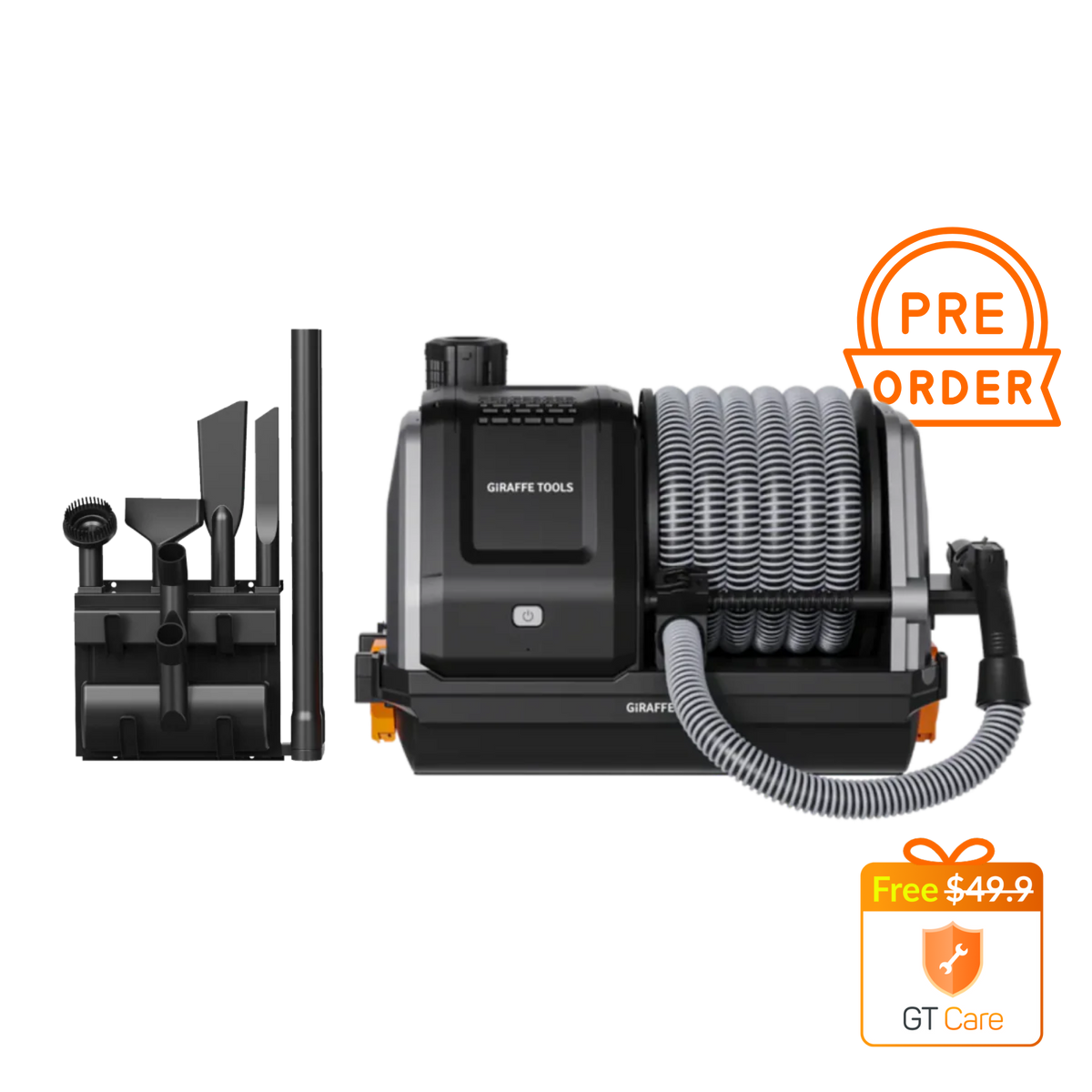 Grandstorm Retractable Vacuum Cleaner Features