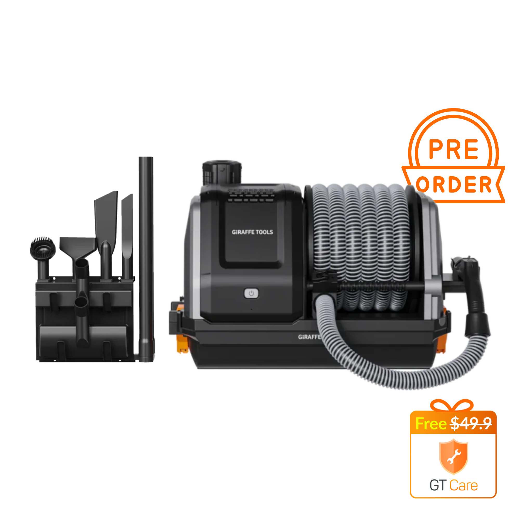 Grandstorm Retractable Vacuum Cleaner Features