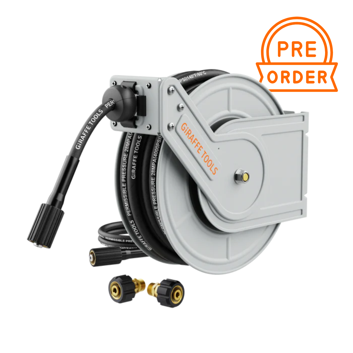 Retractable Pressure Hose Reel-1/4in