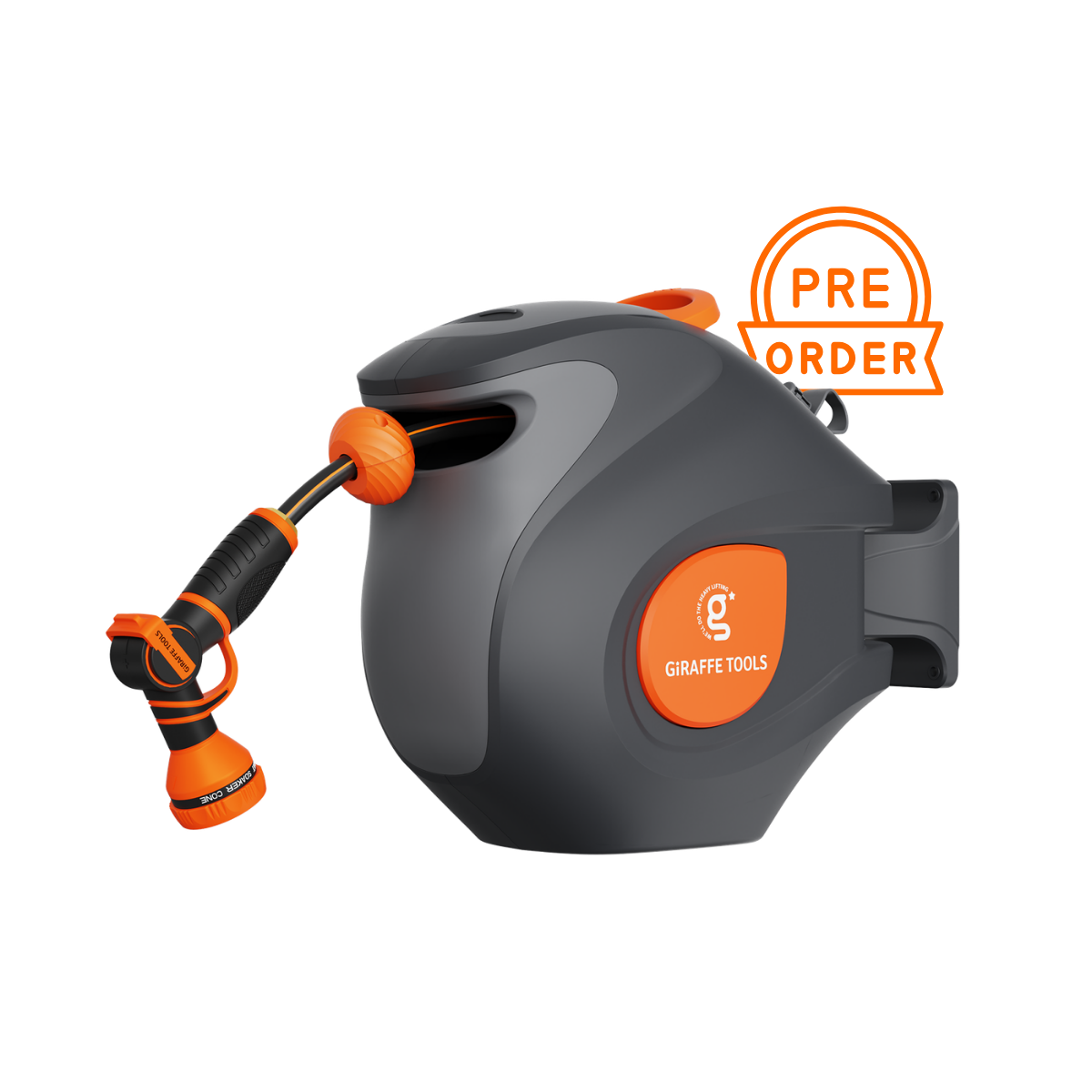 Retractable Garden Hose Reel-1/2in-100ft