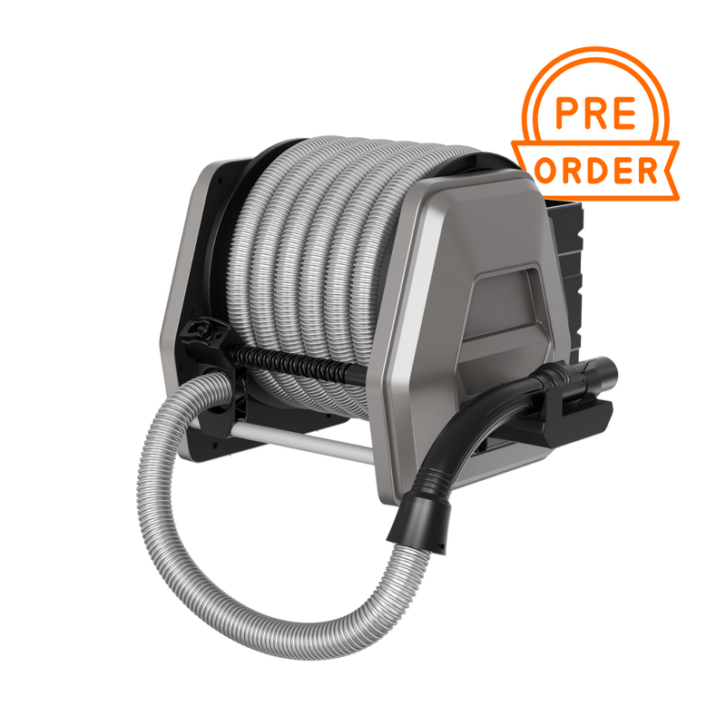 Retractable Vacuum Extension Hose Reel-1-1/4in-30ft