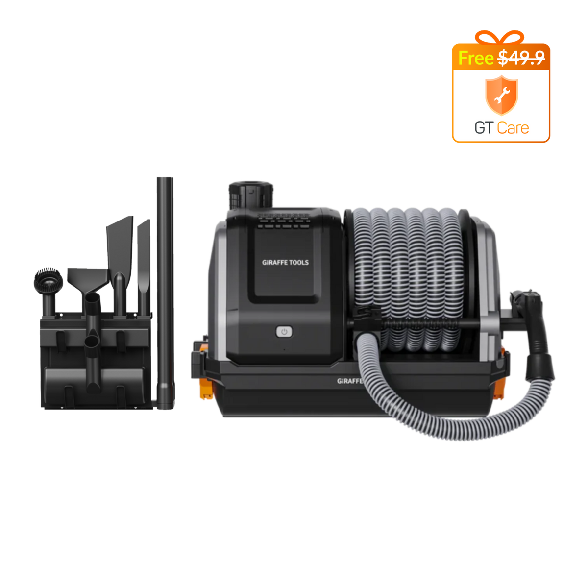 Grandstorm Retractable Vacuum Cleaner Features