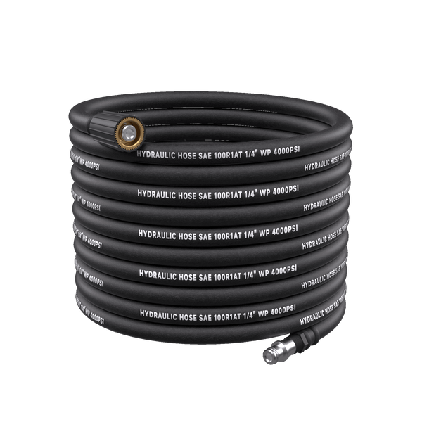 Crossfalls Steel-Wire Rubber High-Pressure Hose - 50FT