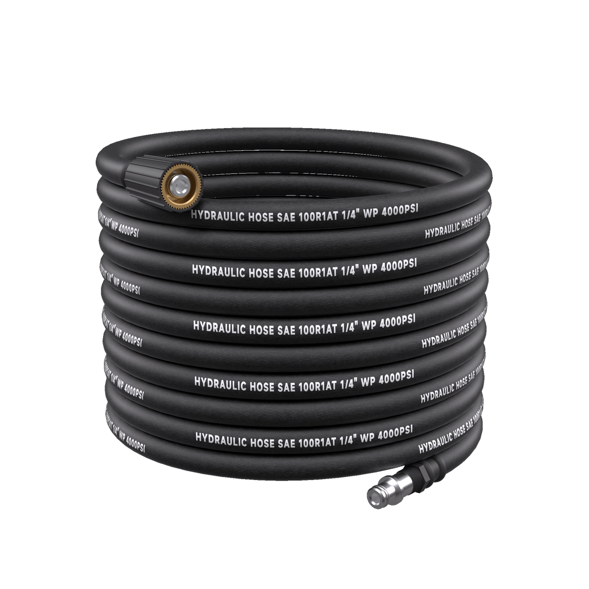 UltraFlow High-Pressure Rubber Steel Wire Hose - 50FT