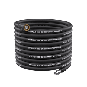 UltraFlow High-Pressure Rubber Steel Wire Hose - 50FT