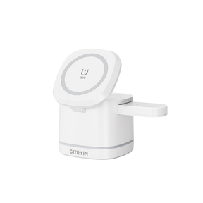 Gitryin Magnetic 3-in-1 Wireless Charging Station for 3C Devices