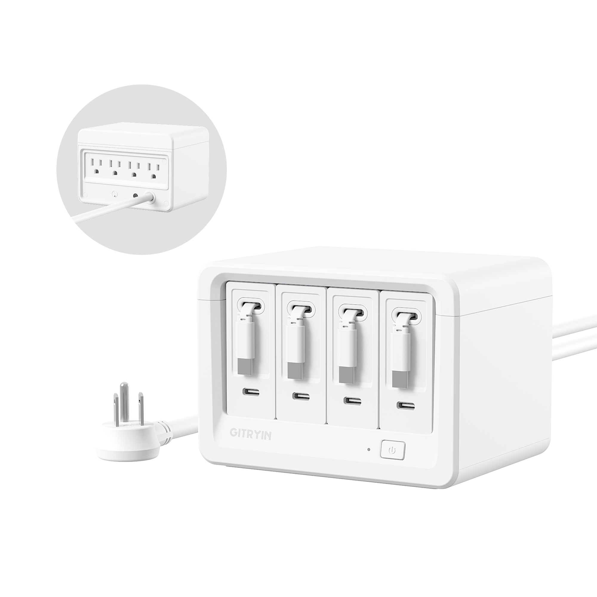 Gitryin Desktop Charging Station 12-in-1 Whine Features