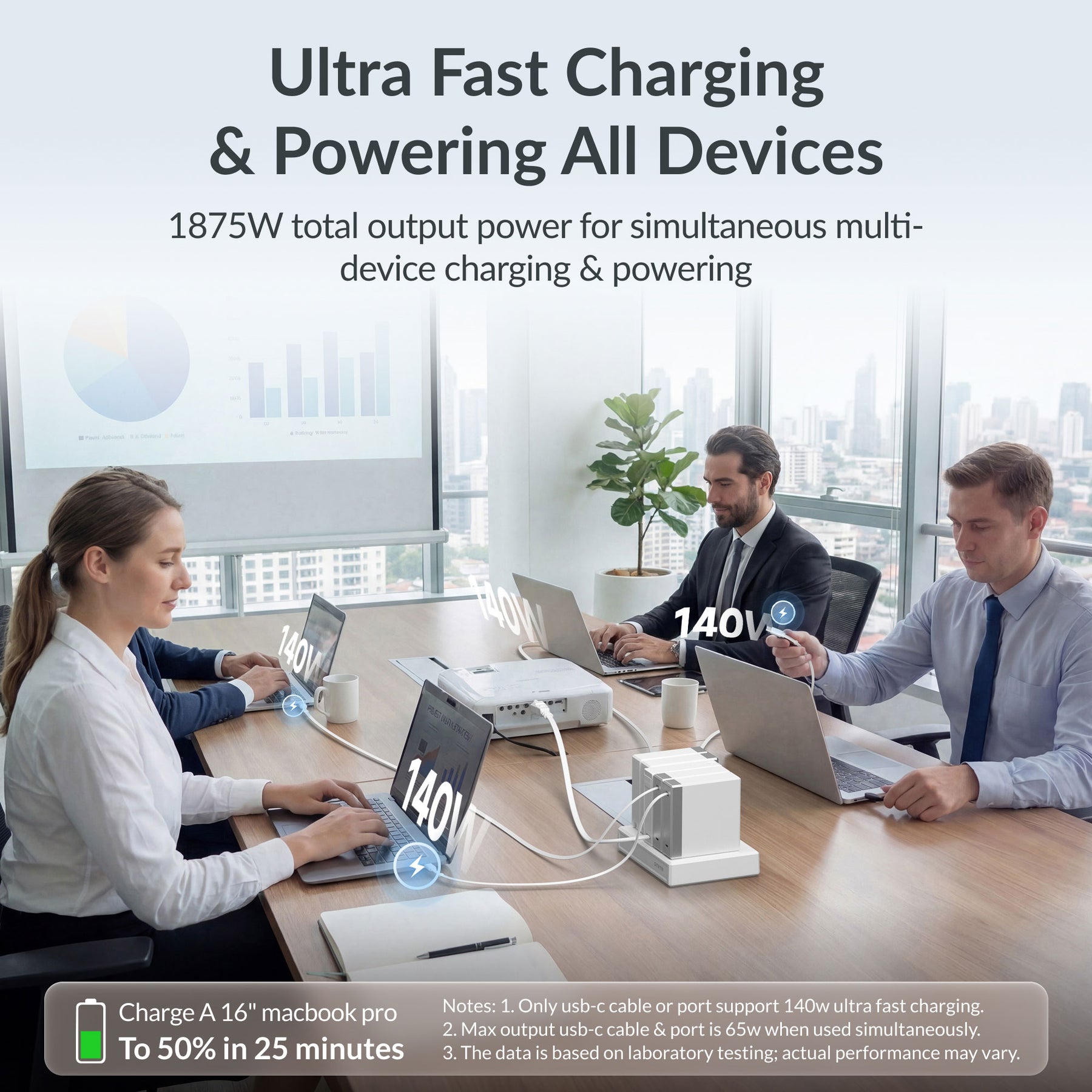 Gitryin Modular Charging Station with Smart Cooling Fan