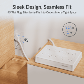 Gitryin 10-Outlet Smart Cooling Power Strip