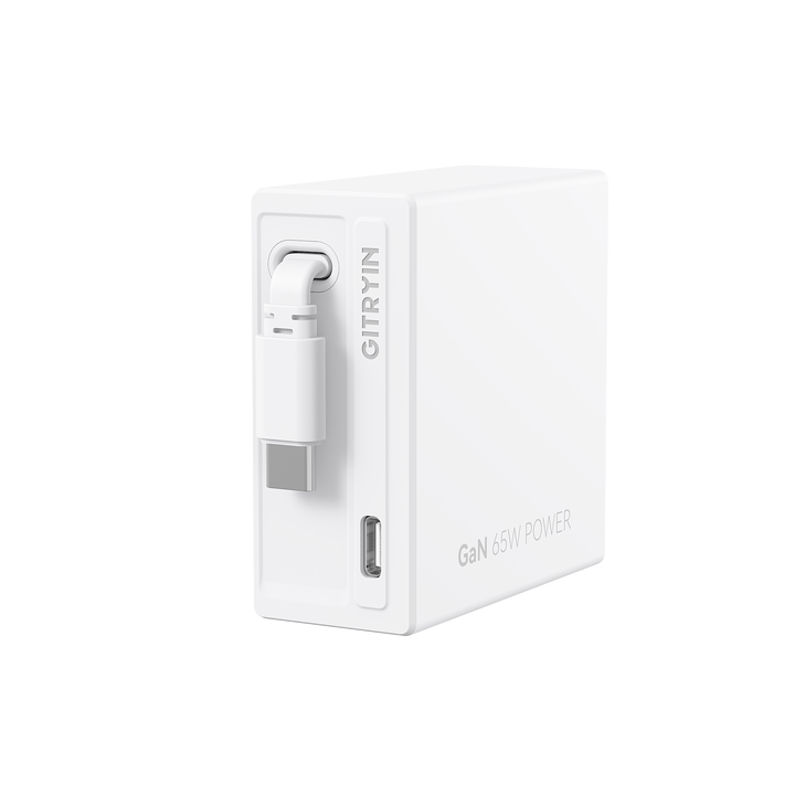 Gitryin Retractable 65W Fast Charger for 3C Devices