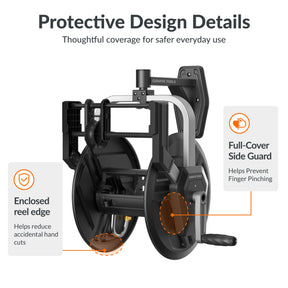 Swivel Wall Mounted Hose Reel Protective  Details