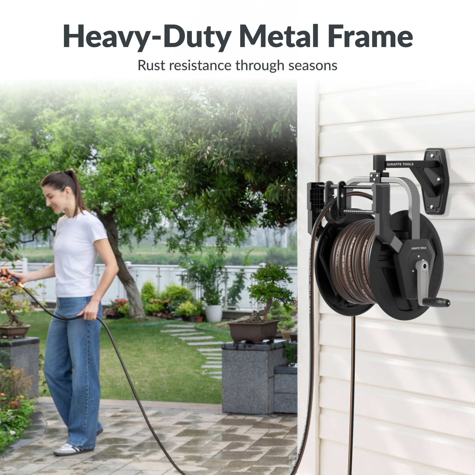 Swivel Wall Mounted Hose Reel