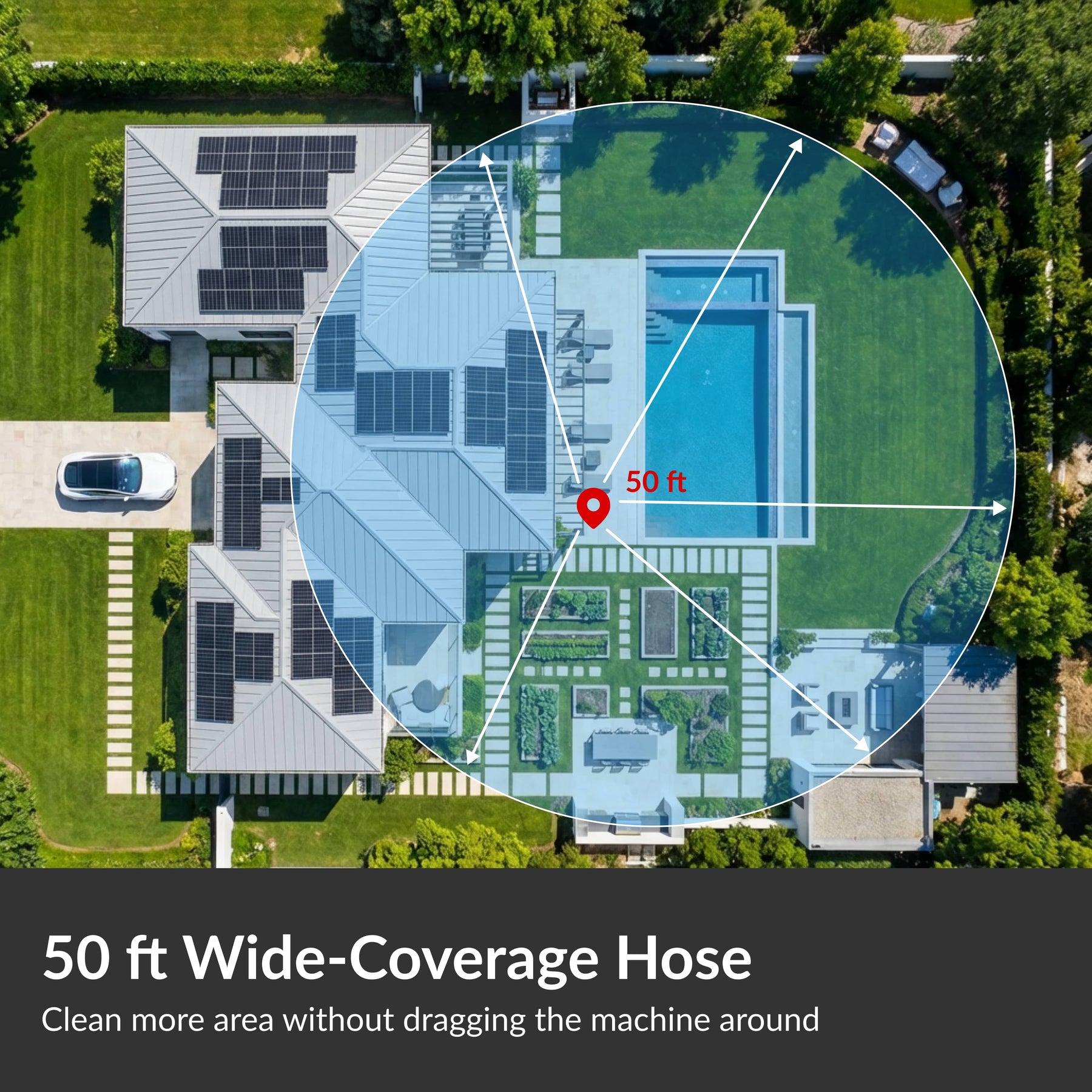 Giraffe Tools Crossfalls Retractable Pressure Washer Max Features – 50 ft retractable kink-free hose for extended reach