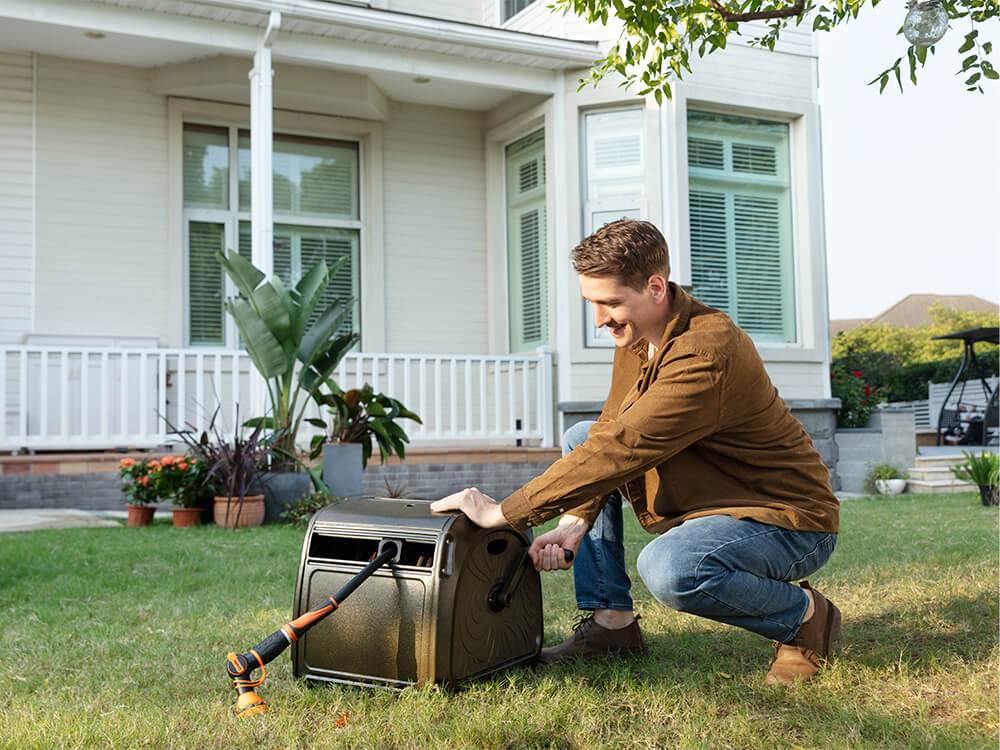 Garden Hose Reel Box