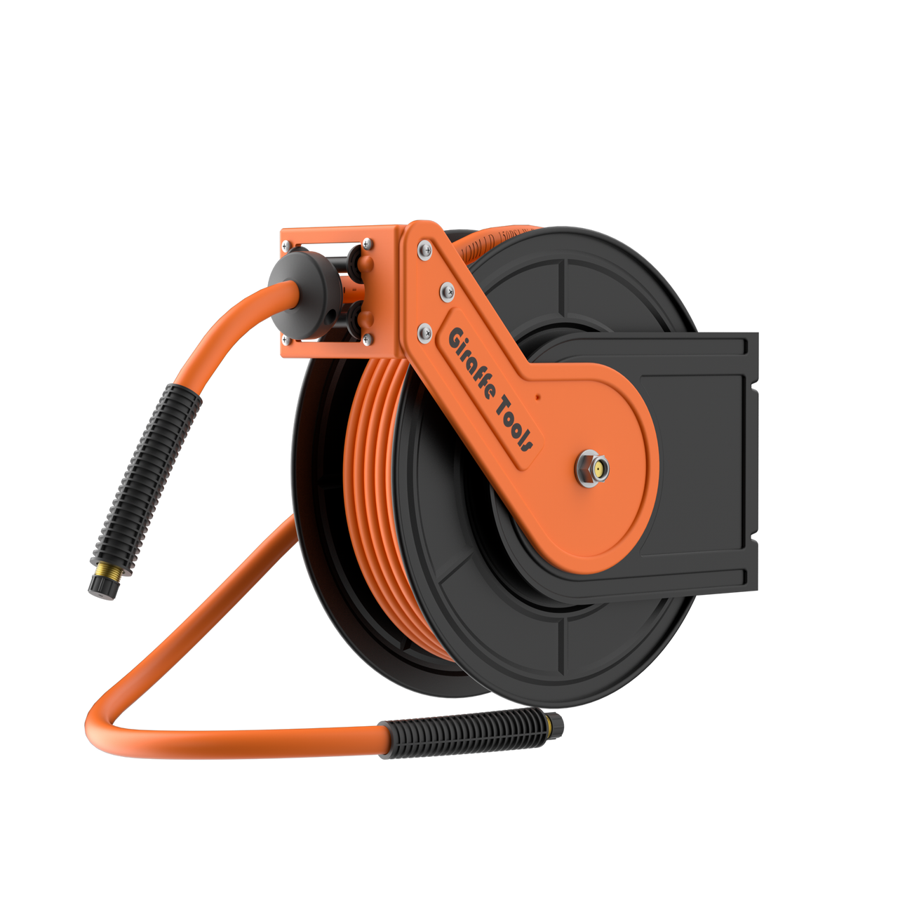 Retractable Air Hose Reel-Alloy Steel Reel-3/8in | Giraffe Tools