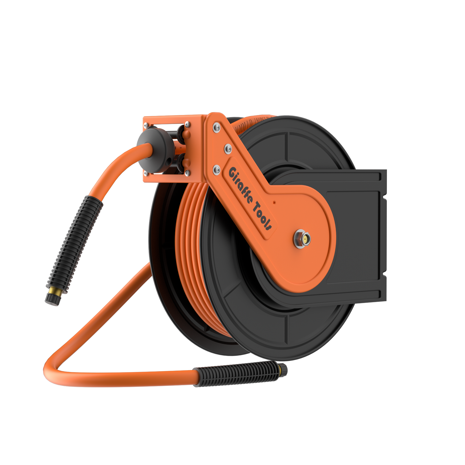 Retractable Air Hose ReelAlloy Steel Reel3/8in Giraffe Tools