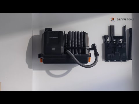 Giraffe Tools Wall-Mounted Vacuum Cleaner Videos