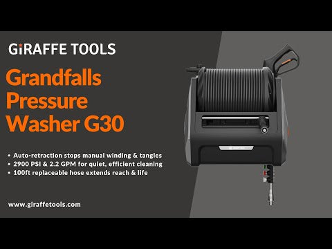 Grandfalls Retractable Pressure Washer Essential Videos