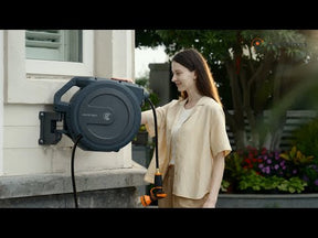 Retractable Garden Hose Reel-5/8in-62ft