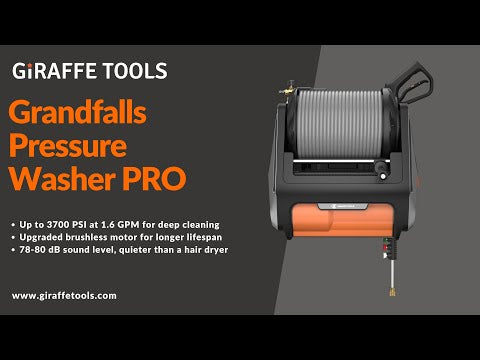 Giraffe Tools Pressure Washer Videos